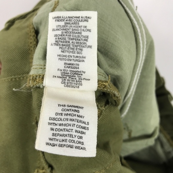 NWT Free People Cindy Utility Short in‎ Sage Size 4 - Picture 13 of 13